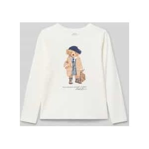 Polo Ralph Lauren Kids - Kindershirt - Regular-fit - Lange Mouwen - Logoprint