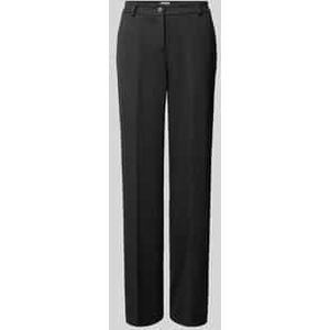 Wide fit stoffen broek met viscose, model 'California'