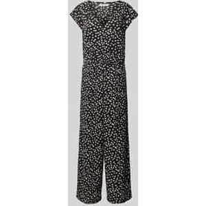 Loose fit jumpsuit met all-over motief
