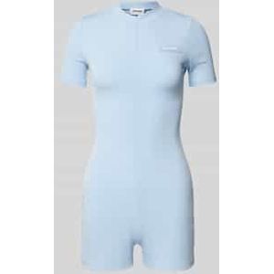 Jumpsuit met fijnrib