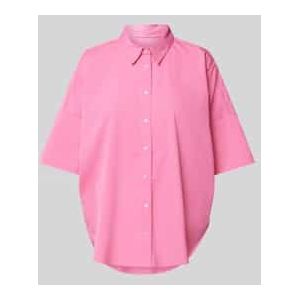 Blouse in effen design