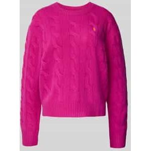 Polo Ralph Lauren - Luxe Kabeltrui - Roze - Dames