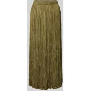 Plissérok met structuurmotief