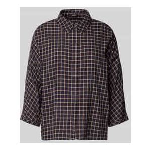 Regular fit overhemdblouse met 3/4-mouwen, model 'Fudo'