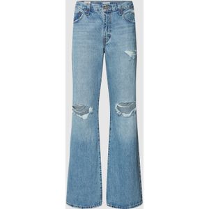 Jeans met labelpatch