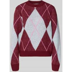 Loose fit pullover met wol