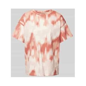 Oversized T-shirt met all-over print