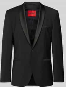 HUGO - Arti - Colbert - Zwart - Slim Fit