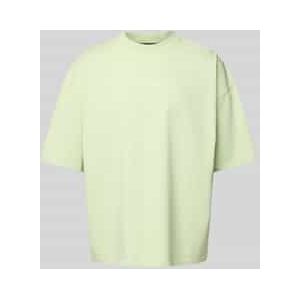 Oversized T-shirt met labelprint