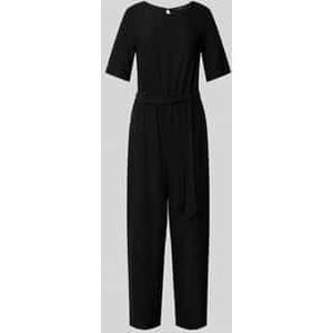 Jumpsuit met strikceintuur