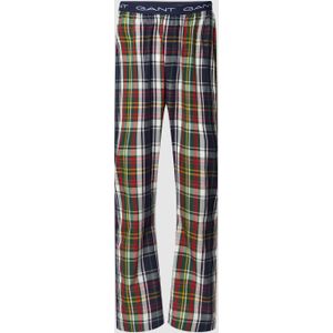 Pyjamabroek met elastische band met logo, model 'CHECK'