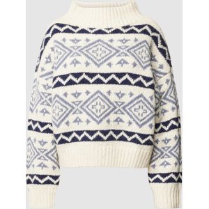 Gebreide pullover met turtleneck