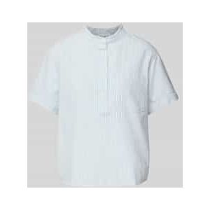 Marc O’Polo Denim - Overhemdblouse - Regular Fit - Katoen - Opstaande Kraag - Dames