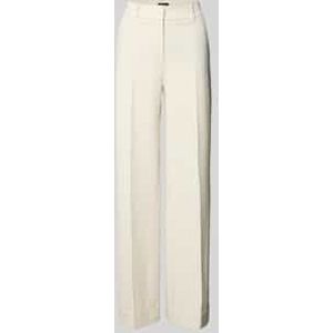 Stoffen broek met Franse steekzakken, model 'GRACE'