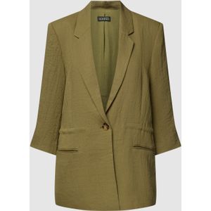 Blazer met structuurmotief, model 'Camile'