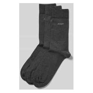 Sokken met labeldetail in een set van 3 paar