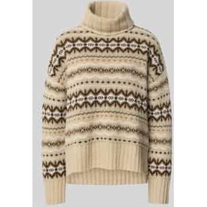 Regular fit coltrui van wolmix, model 'HELEN'