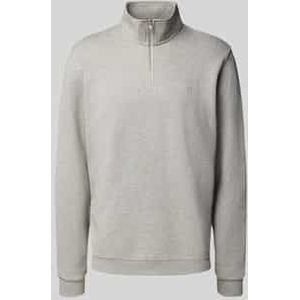 Sweatshirt met schipperskraag, model 'Norregaard'