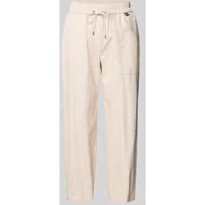 Joggingbroek van viscosemix met elastische band