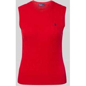 Gebreide top van een mix van katoen en kasjmier