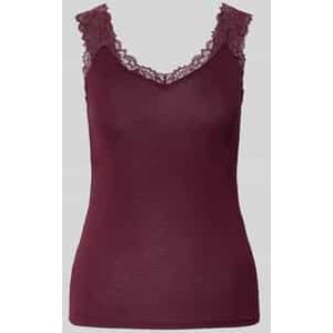 Vero Moda - Vmrosa SL Top Noos - Wijn - Tanktop