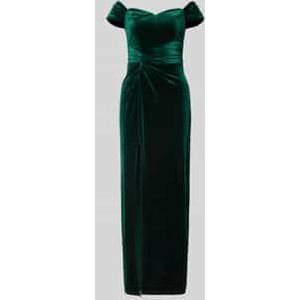 Lipsy - Avondjurk - Fluweel - Getailleerde Pasvorm - Plooien - Off Shoulder-Design