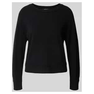 Gebreide pullover van een mix van scheerwol en kasjmier