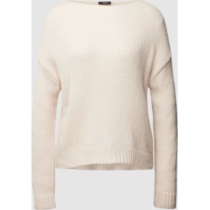 Gebreide pullover met ronde hals