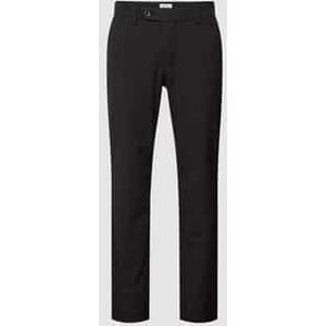 JACK & JONES JEANS INTELLIGENCE Gemêleerde Slim Fit Pantalon JJIMARCO JJCONNOR Dark Grey