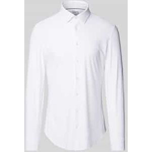 Super slim fit zakelijk overhemd met kentkraag