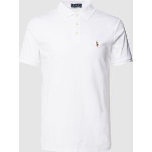 Poloshirt met labelstitching