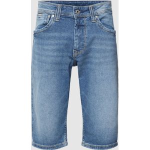 Korte jeans in 5-pocketmodel, model 'CASH'