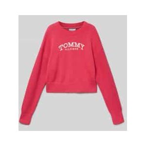 Loose fit gebreide pullover van puur katoen