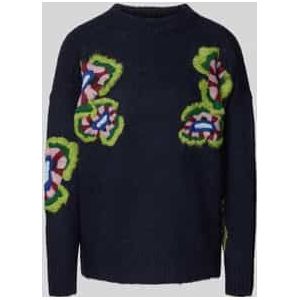 Loose fit pullover met wol