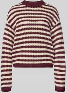 Y.a.s - Yasporta LS Knit - Pullover - Bruin