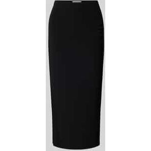 Midi-rok met plooien