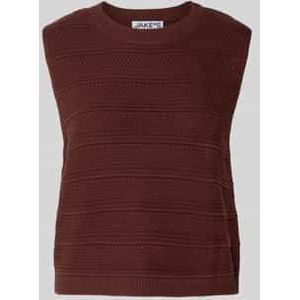 Gebreide top met structuurmotief