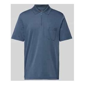 Regular fit poloshirt met borstzak