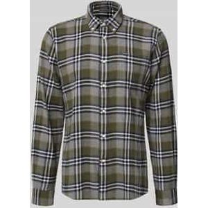 Slim fit vrijetijdsoverhemd van puur katoen