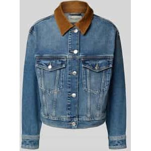 Marc O'Polo - Regular Fit Jeansjack - Mêlee - Katoen en Viscosemix