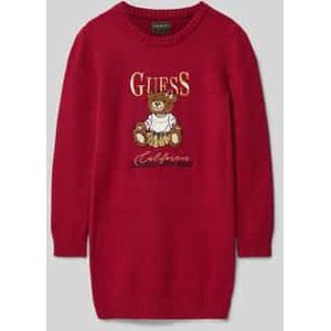 Gebreide muts van viscosemix met labelstitching