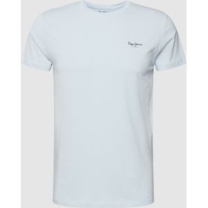 T-shirt met labelprint, model 'JACK'