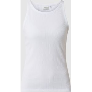 Tanktop met ribstructuur, model 'Rolla'