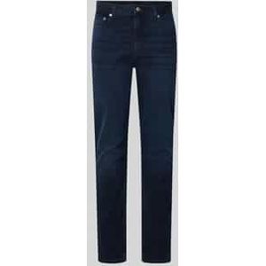 Slim fit jeans van katoenmix, model 'BLEECKER'
