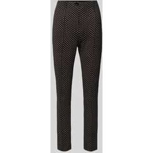 Skinny fit broek met elastische band