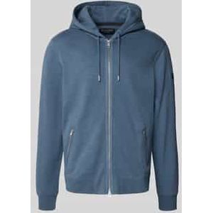 Regular fit sweatjack van puur katoen