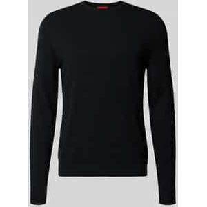 Regular fit gebreide pullover van viscosemix, model 'SAN CODY-CV'