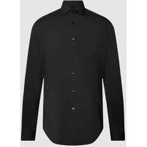 Regular fit zakelijk overhemd met stretch