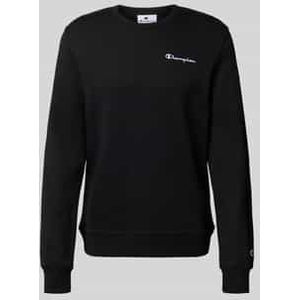 Sweatshirt met labelstitching