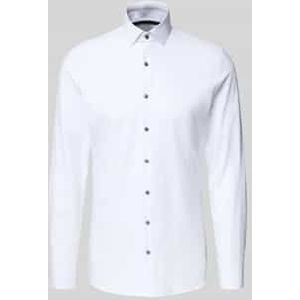 OLYMP - No. Six 24/Seven - Overhemd - Wit - Super Slim Fit - Modern Kent